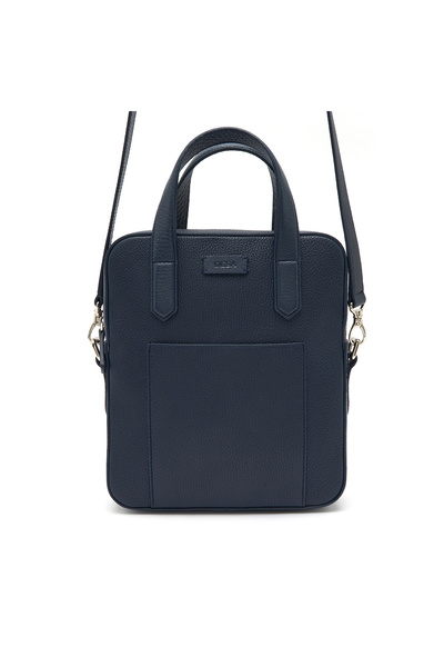 Desa Berdy Lacivert Erkek Deri Postacı Çantası