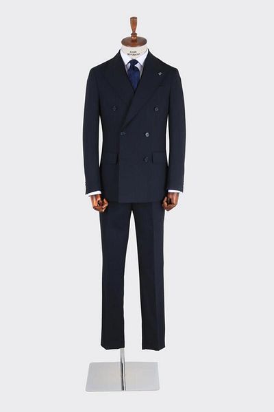 Kadir Büyükkaya Double Breasted Men's Suit-Kab1221S