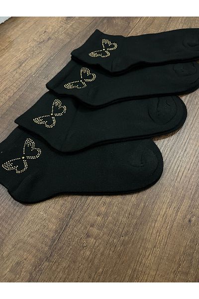 erceys Women's Stone Printed Stylish Quality Socks 4 Pairs