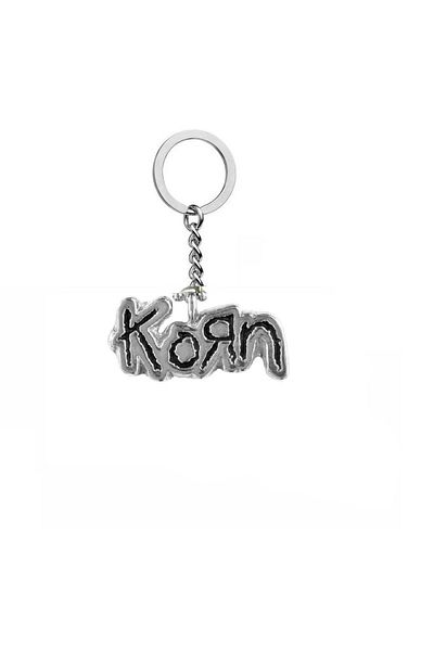Herşey Nota Korn Keychain – Metal Rock Music Band Logo Unisex Accessory
