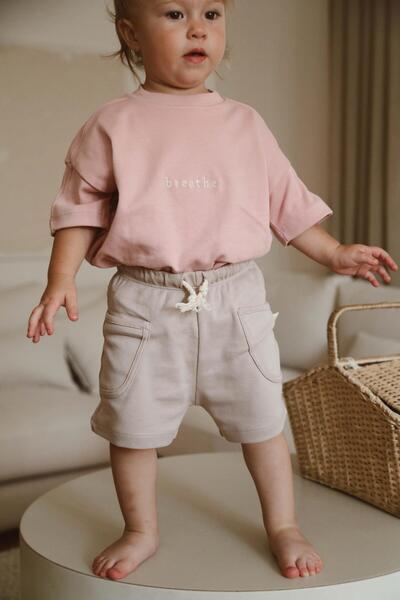 Oh La La Koala For Little Ones Vizon Basic Cepli Çocuk Şort