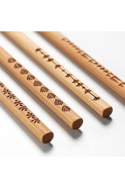 STOREMAX Ntwork Trebent Washable Bamboo Chopstıck Japanese Chinese Chopsticks Art 1087243