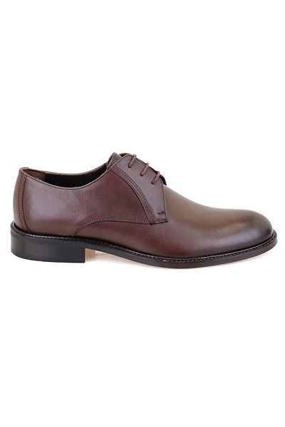 Desa Мъжки кожени класически обувки Moond Brown