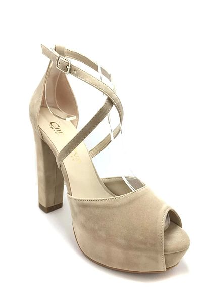 PayBuy Women's Fashion Stylish Mink Suede Heels Elegant Design High Heel Wedding Engagement Night Evening Dress Shoes
