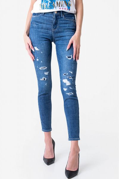 Guess Blugi skinny dama guess W2RA46 Albastru W29-L29 US