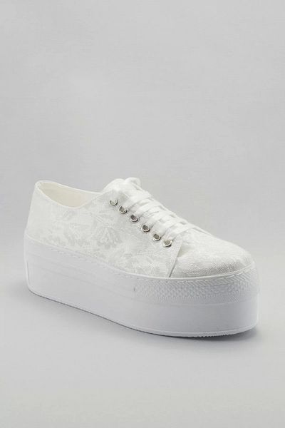 PayBuy Women's Fashion Stylish White Wedge Heeled Shoes Heels Wedding Engagement Night Evening Dress Shoes