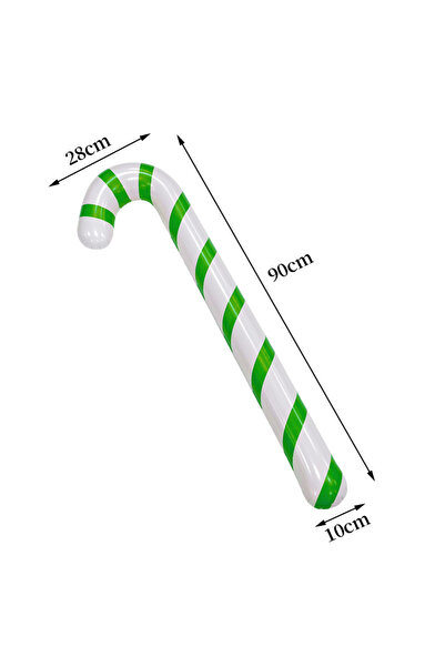 Choice G 1 قطعة قابلة للنفخ عيد الميلاد الملونة قصب سميكة ألعاب PVC في الهواء...