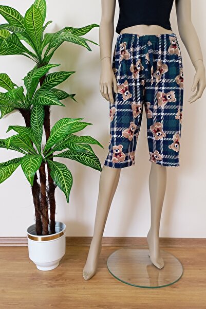 VİP BERA TEKSTİL Kadın Milan Kumaş Yumuşak Dokulu Esnek Kapri Alt