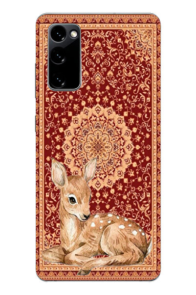 moonset Samsung Galaxy S20 FE Uyumlu Ceylan Tasarımlı Baskılı Şeffaf Telefon ...