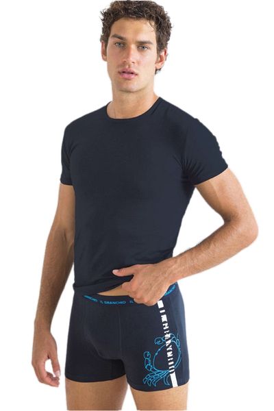 Il Granchio Set tricou si boxeri Il Granchio,GC224 Albastru L INTL