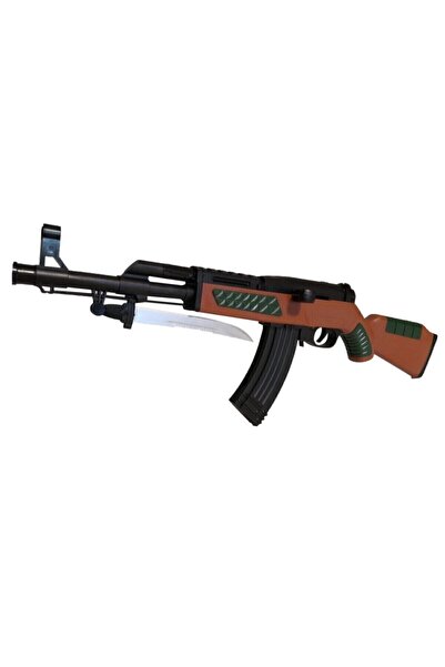 Mia Boncuk Atan Ak47 Keleş Oyuncak 600 Boncuk Hediyeli Tüfek 58cm