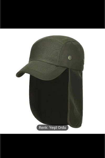 WOHOME Legioner Cap Hat Unisex Hat with Curtain on the Back