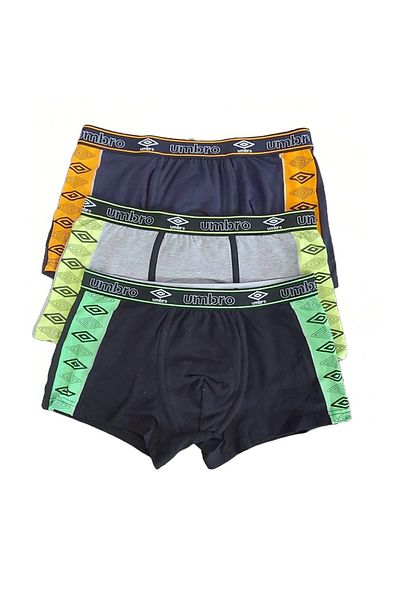 UMBRO Set of 3 Umbro Men's Boxers Model UIB05333 Multicolor 2XL INTL