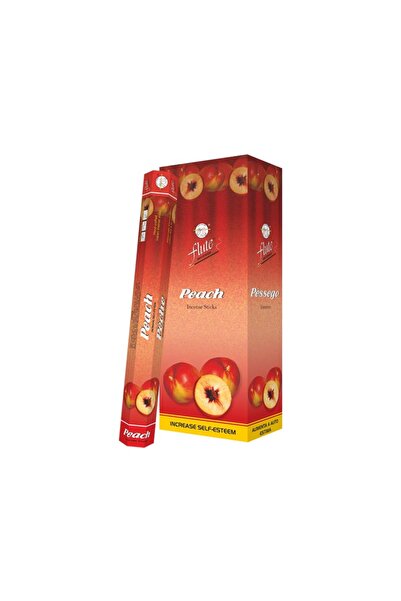 Flute ÇUBUK TÜTSÜ ŞEFTALİ HEXA (PEACH) 6*20=120 ÇUBUK