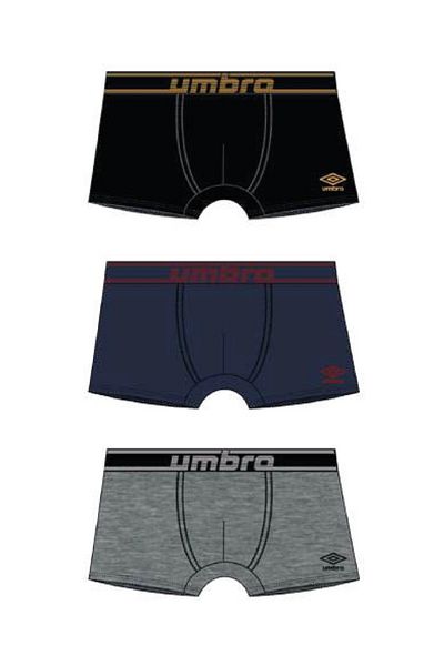 UMBRO Set of 3 Umbro Men's Boxers 05353 Multicolor 2XL INTL