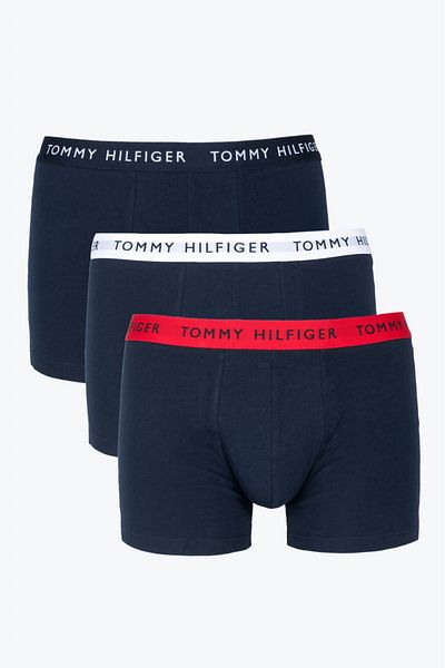 Tommy Hilfiger Set 3 boxeri Tommy Hilfiger UM0UM02324 Albstru inchis S INTL