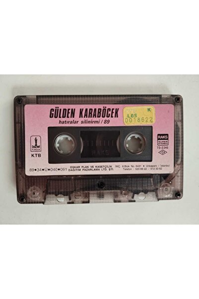 Plakperest Gülden Karaböcek – Hatıralar Silinirmi / 89 - Türkiye Basım Kaset ...