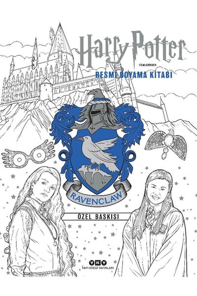 Yapı Kredi Yayınları Harry Potter Filmlerinden Resmi Boyama Kitabı-ravenclaw ...