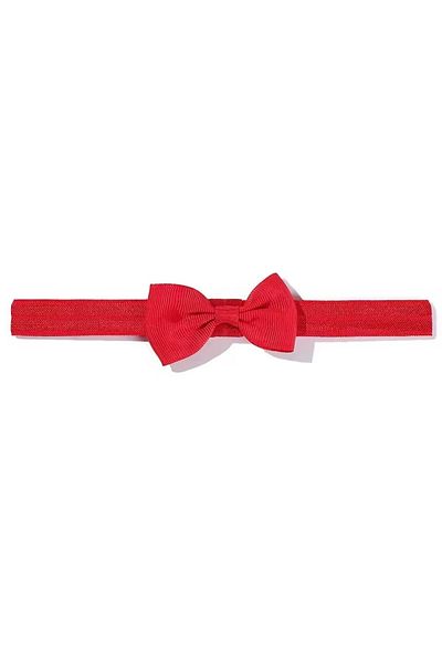 Fiyonks Atölye Bow Baby Bandana, Girl's Bandana, Bow Rubber Bandana