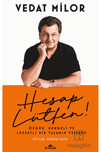 Kronik Kitap Hesap Lütfen!