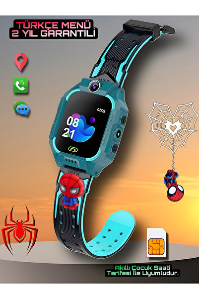 Onkatech Sim Kartlı Konum Takibi Ve Ortam Dinleme Özellikli Akıllı Çocuk Saati