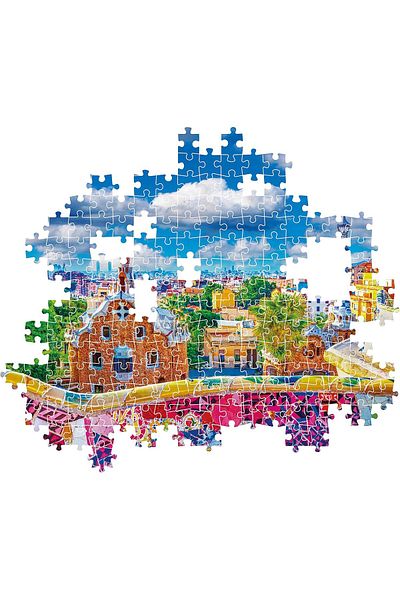 CLEMENTONI Park Güell Barcelona 1000 Piece High Quality Collection Adult Puzzle