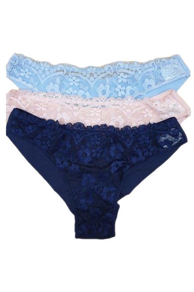Emy Set 3 slip-uri brazilian dama, Emy, Multicolor M INTL