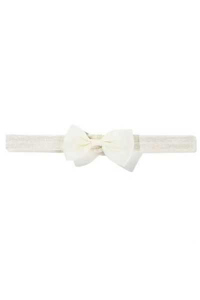 Fiyonks Atölye Φιόγκος Baby Bandana, Κοριτσίστικη Bandana, Bow Rubber Bandana