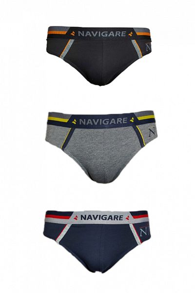 Navigare Set 3 chiloti barbati Navigare B21026Z Multicoor M INTL