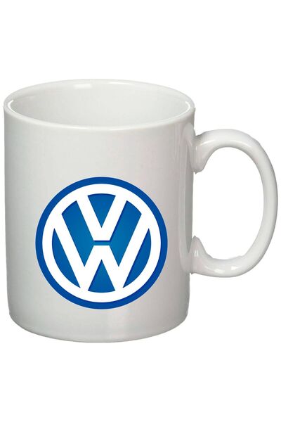 OEM Εξατομικευμένη λευκή κούπα "vw", INOVATIX®. 330ml