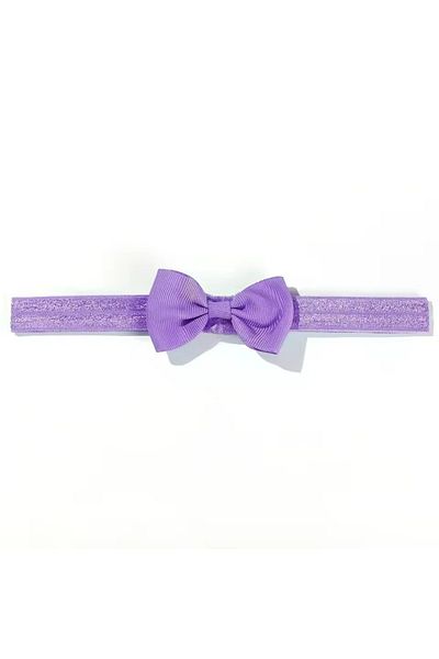 Fiyonks Atölye Bandana pentru bebelusi cu fundita, Bandana pentru fete, Bandana elastica cu fundita