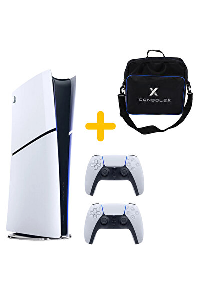 Sony Playstation 5 - CFI 2016 Avrupa - Slim Dijital Versiyon - Çift Kol + ÇANTA
