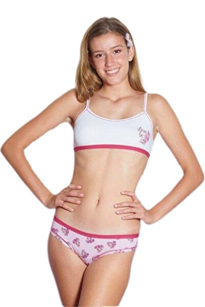 Rossoporpora Set 2 tricou si chiloti fete Rossoporpora CS205 Multicolor 140-1...