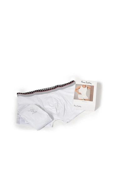 Pierre Cardin Lycra Cotton Undershirt & Boxer Set S2.Q.Tk.6K.R1