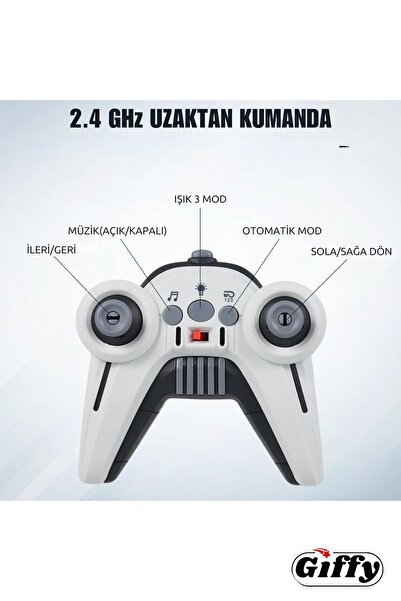 SCOWETTO Oyuncak Uzaktan Kumandalı TESLA CYBERTRUCK Full Metal Kasa Şarjlı Işıklı Gerçekçi Görünüm Kutulu