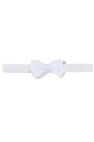 Fiyonks Atölye Bow Baby Bandana, Girl's Bandana, Bow Rubber Bandana