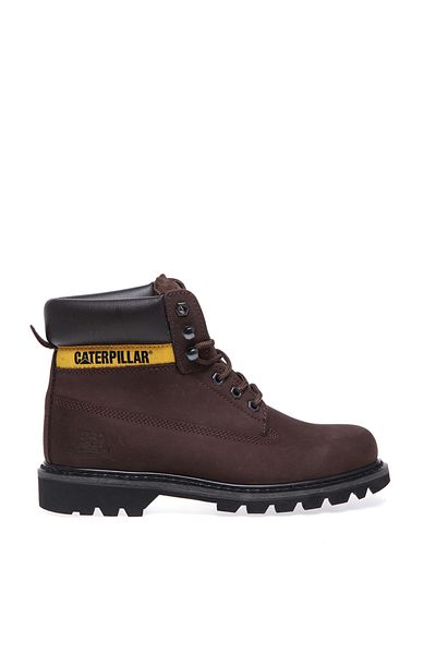 Cat Chocolate Nubuck Men's Boots 015M100031
