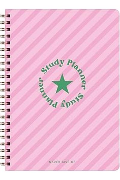ÇAĞUR Paperora A5 Spiral Study Plan - Study Planner - Exam Preparation Ayt-Tyt-Kpss-Ales-