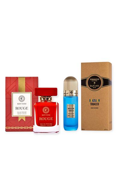 IBRAQ Ibrahim Al Qurashi Brazilian Tobacco Perfume with Rhythm Rouge 200 ml