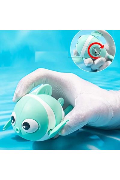 Por Favor Wind-Up Fish Baby Bath Toy
