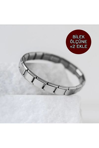TURKAFONE Yıldızlı Italyan Charm Bileklik