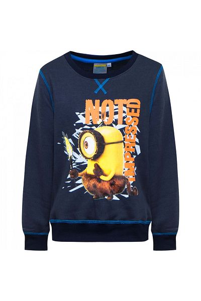 Minions Bluza Minnions PH1226 Gri antracit 98 CM