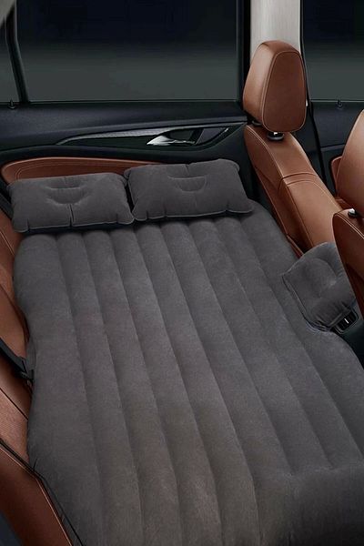 yusa stores In-Vehicle Inflatable Mattress Car And Camping Bed Bag Electric Pump Repair Kit And Padded Mattress Set