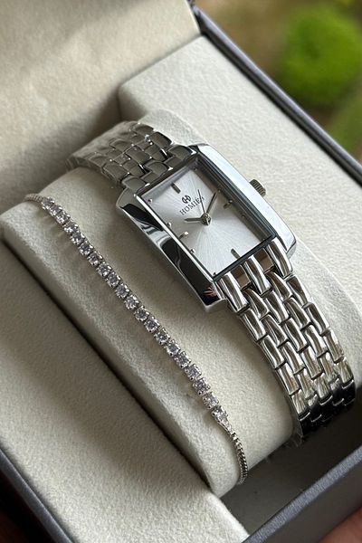 Homies Women's Wristwatch Special Gift Box and Bracelet for Mother's Day .Hm0903