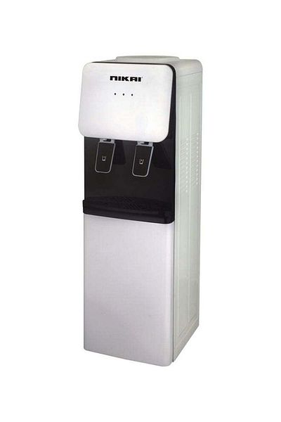 Nikai Hot & Cold Water Dispenser with 12-Liter Built-In Storage Cabinet Capacity