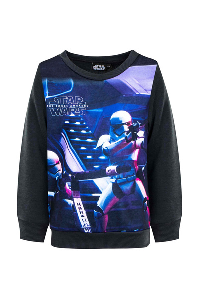 Star Wars Bluza Star Wars: Forța trezește Negru 104 CM