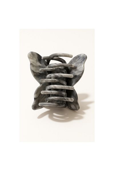 Srctech Bone Butterfly Figure Gray Buckle