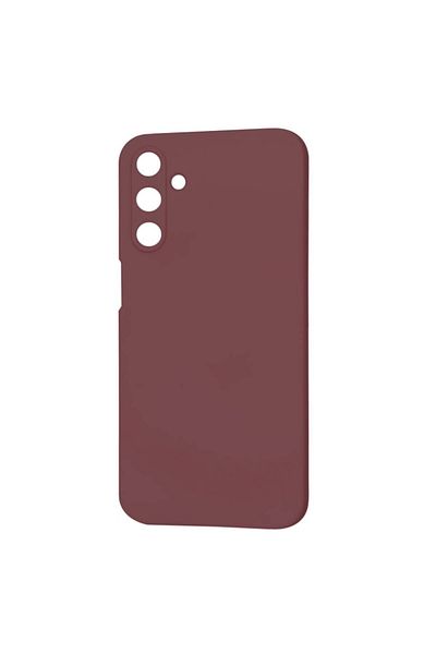 SKYDDAR INNOVATION Case for Samsung Galaxy A15, from Velvet Silicone, SoftElegance, Burgundy, sticker set
