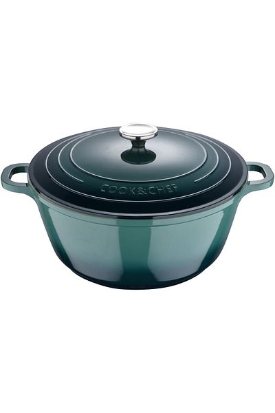 Bergner Cratita cu capac Bergner Excalibur Green
