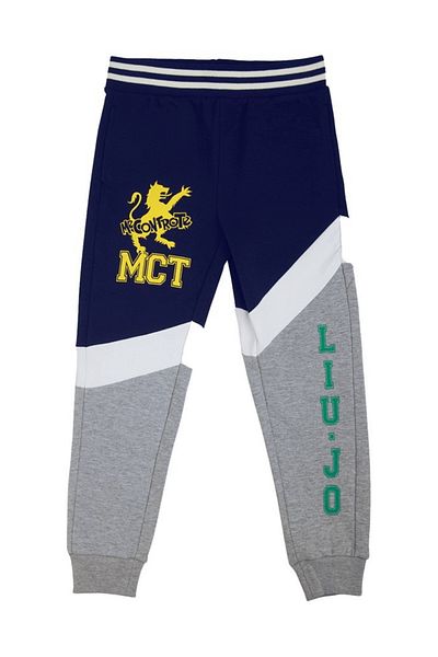 Liu Jo Pantaloni baieti Liu Jo 4G1341TX Albastru/Gri 104 CM